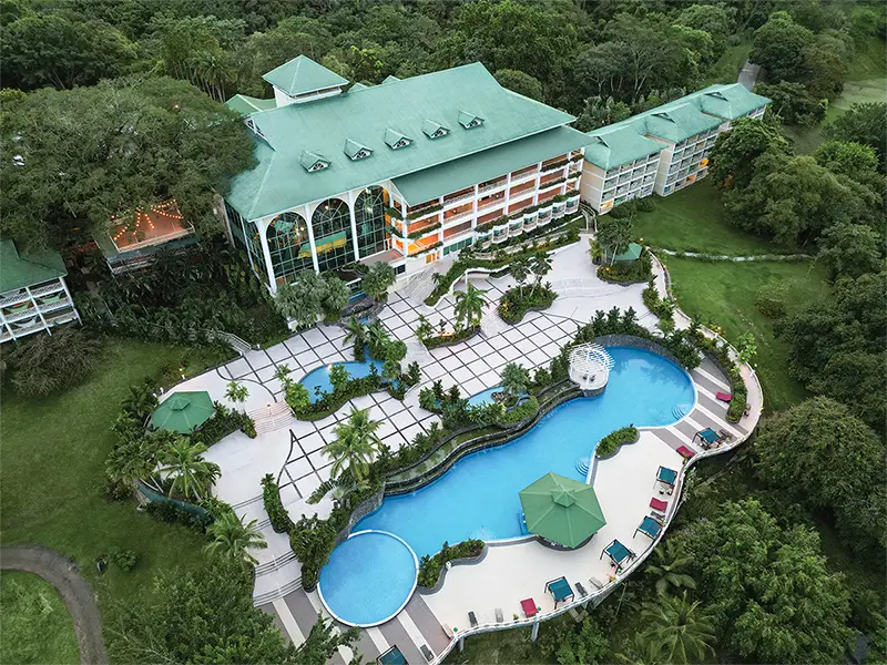 Paisaje de selva tropical en Panamá